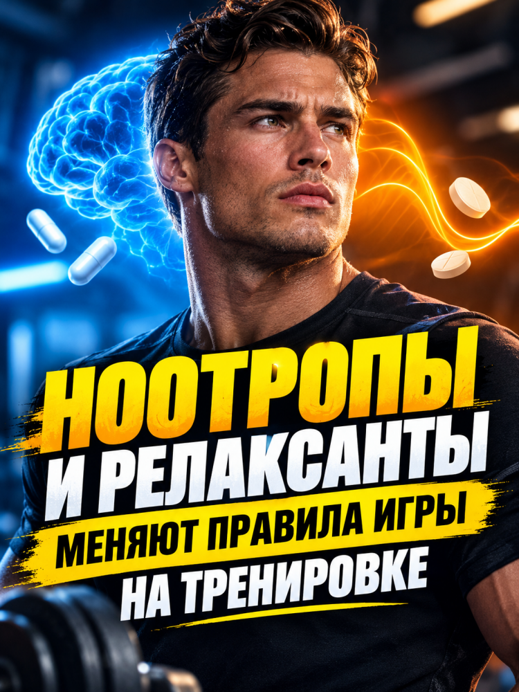 Ноотропы и релаксанты меняют правила игры на тренировке