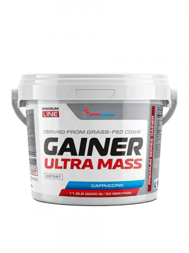 Gainer Ultra Mass  5000 гр, 50 порций, капучино