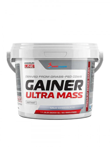 Gainer Ultra Mass  5000 гр, 50 порций, молочный шоколад